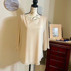 Grace Karin size XL ladies cream blouse. BNWT